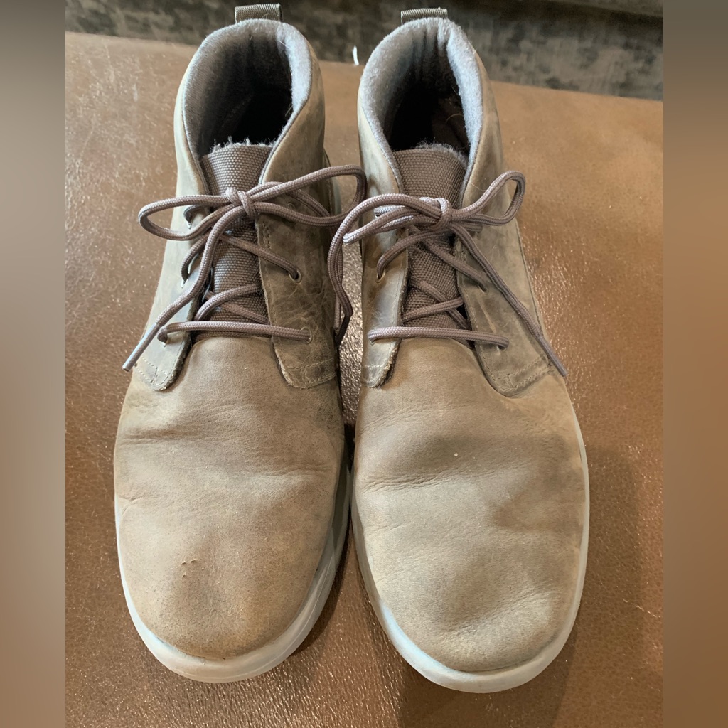 Ugg Boys Leather Ankle Boots